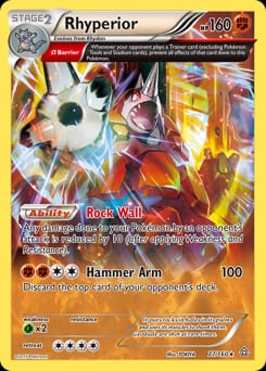Primal Clash Rhyperior #77 card