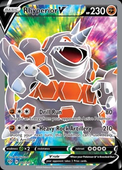 2020 Darkness Ablaze Rhyperior V #181 card