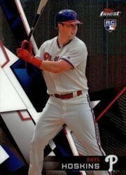 2018 Finest Base Set Rhys Hoskins #75 card