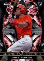 2018 Finest Cornerstones Rhys Hoskins #FC-RH card