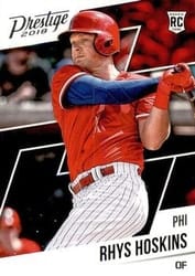 2018 Panini Chronicles Prestige Rhys Hoskins #30 card