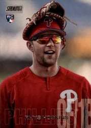 2018 Stadium Club Base Set Rhys Hoskins #197b card