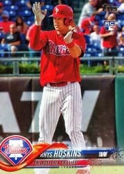 2018 Topps Base Set Rhys Hoskins #259 card