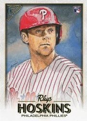 2018 Topps Gallery Base Set Rhys Hoskins #133 card