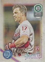 2018 Topps Gypsy Queen Base Set Rhys Hoskins #199b card