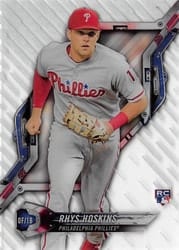 2018 Topps High Tek Base Set Rhys Hoskins #HT-RH card