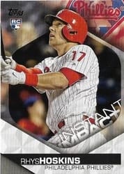 2018 Topps Instant Impact Rhys Hoskins #II-48 card