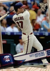 2019 Topps Big League Base Set Rhys Hoskins #228 card