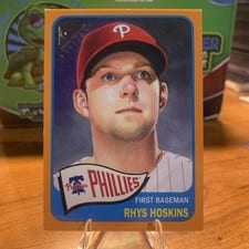 2019 Topps Gallery Heritage Rhys Hoskins #HT-26 card