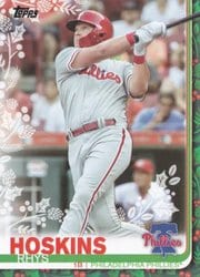 2019 Topps Holiday Base Set Rhys Hoskins #HW54 card