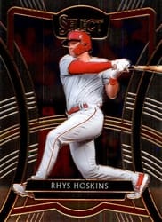 2020 Panini Select Base Set Rhys Hoskins #224 card