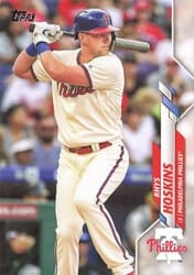 2020 Topps Base Set Rhys Hoskins #687 card