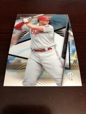 2020 Topps Finest Rhys Hoskins #38 card