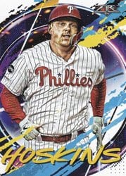 2020 Topps Fire Base Set Rhys Hoskins #78 card