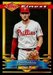 2021 Finest Flashbacks Base Set Rhys Hoskins #80 card