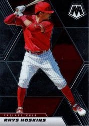 2021 Panini Mosaic Base Set Rhys Hoskins #3 card