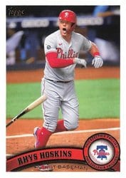 2021 Topps Archives Base Set Rhys Hoskins #244 card
