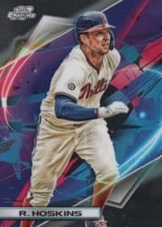 2022 Topps Cosmic Chrome Base Set Rhys Hoskins #21 card