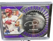 2023 Topps Five Star Silver Signatures Rhys Hoskins #SS-RH card