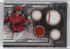 2023 Topps Museum Collection Single-Player Primary Pieces Quad Relics Rhys Hoskins #SPPPQR-RH card
