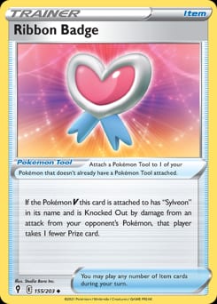 Evolving Skies Ribbon Badge #155 card