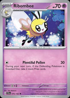 Temporal Forces Ribombee #76 card