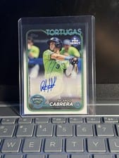 2024 Topps Pro Debut Autographs Ricardo Cabrera #PD-84 card