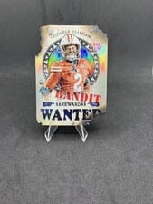 2024 Bowman University Best Gunslingers & Bandits Die-Cuts Set Ricardo Hallman #GB-7 card