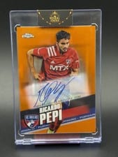 2022 Topps Chrome MLS Ricardo Pepi #18 card