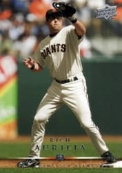 2008 Upper Deck Base Set Rich Aurilia #636 card