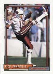 1992 Topps Base Set Rich Camarillo #2 card