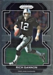 2021 Panini Prizm Base Set Rich Gannon #184 card