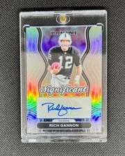 2024 Panini Prizm Significant Signatures Rich Gannon #SS-RGN card