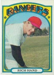 1972 Topps Base Set Rich Hand #317 card