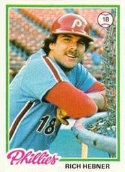 1978 Topps Base Set Rich Hebner #26 card
