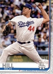 2019 Topps Base Set Rich Hill #283 card