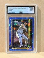 2025 Topps Chrome Update Sapphire Base Set Rich Hill #USC64 card