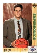 1991-92 Upper Deck Base Set Rich King #8 card