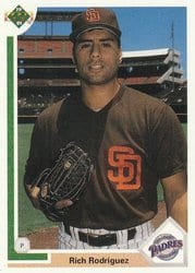 1991 Upper Deck Base Set Rich Rodriguez #640 card