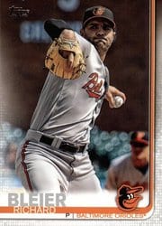 2019 Topps Base Set Richard Bleier #207 card