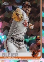 2019 Topps Chrome Sapphire Edition Base Set Richard Bleier #207 card
