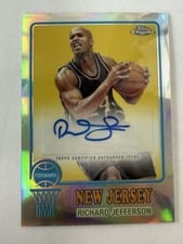 2024-25 Topps Chrome 1973 Topps Autographs Richard Jefferson #73TA-RJ card