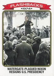 2023 Topps Heritage News Flashbacks Richard Nixon #NF-7 card