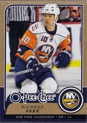 2008-09 O-Pee-Chee Base Set Richard Park #7 card