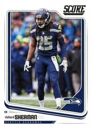 2018 Score Base Set Richard Sherman #291 card