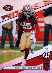 2019 Donruss Elite Base Set Richard Sherman #86 card