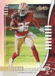 2019 Panini Absolute Base Set Richard Sherman #95 card
