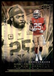 2020 Panini Illusions Base Set Richard Sherman #91 card