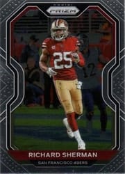 2020 Panini Prizm Base Set Richard Sherman #287 card