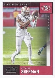 2020 Score Base Set Richard Sherman #316 card